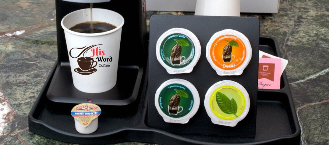 Convenient single-serve coffee pods for quick brewing