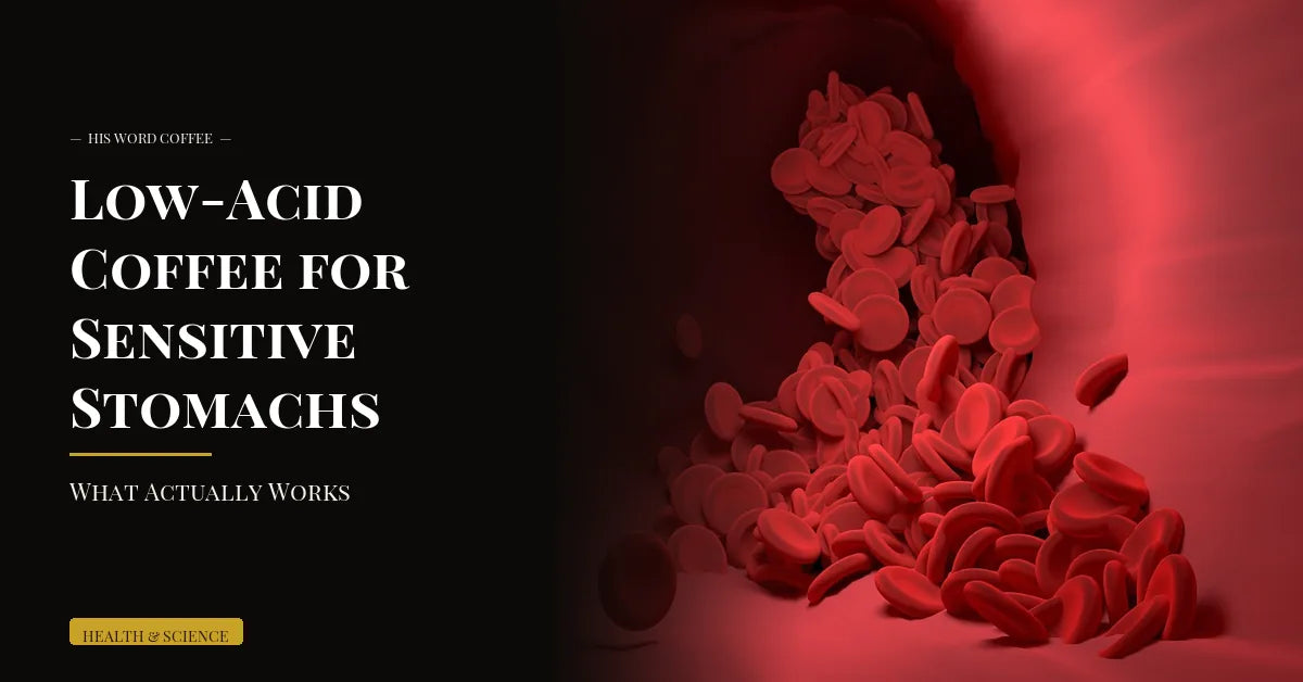 low acid coffee for sensitive stomachs what actually works - His Word Coffee