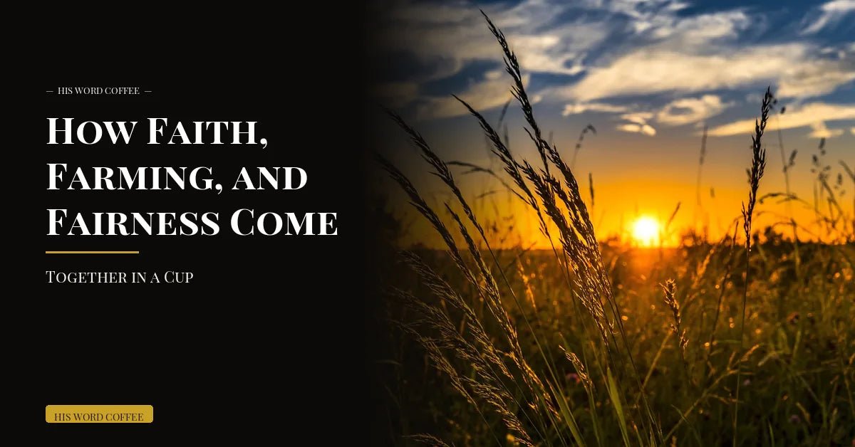 how faith farming and fairness come together in a cup - His Word Coffee
