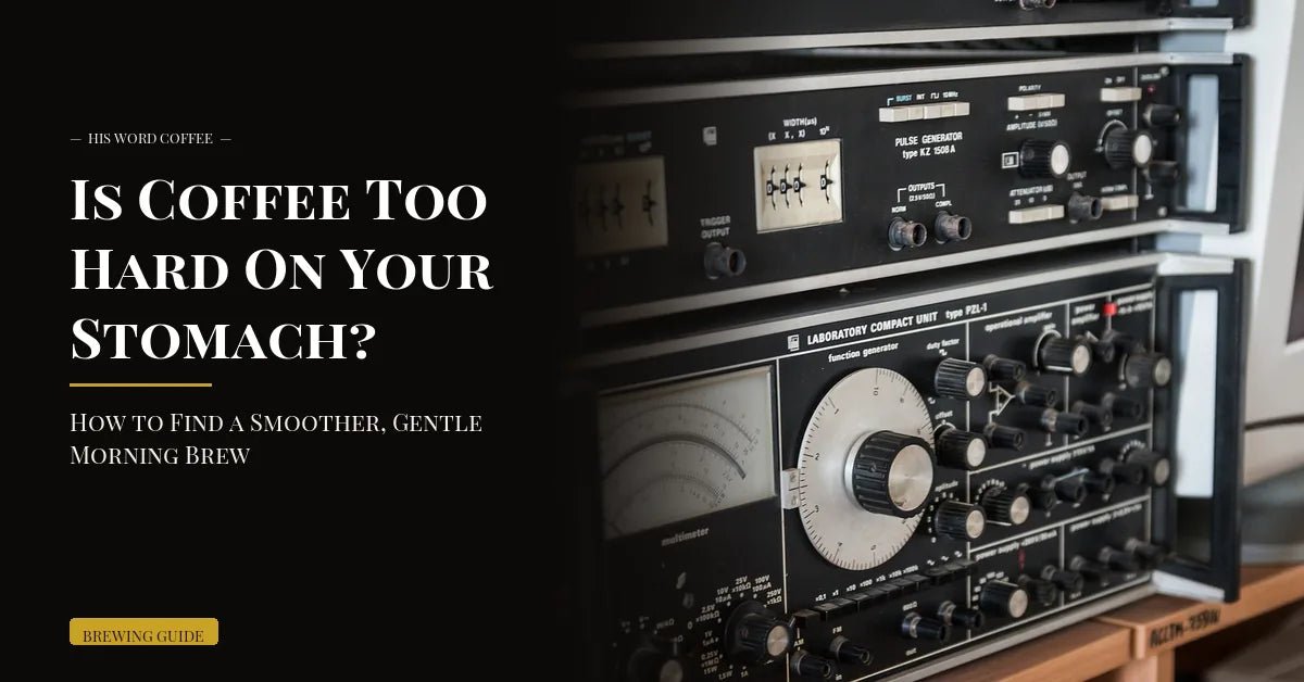 is coffee too hard on your stomach how to find a smoother gentle morning brew - His Word Coffee