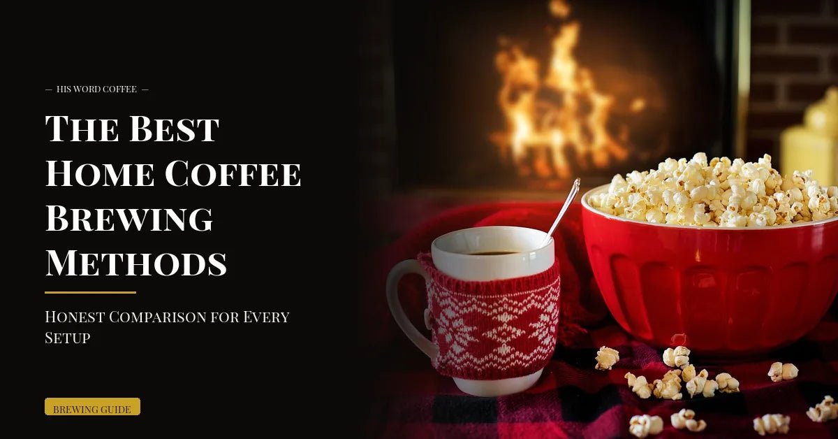 best home coffee brewing methods - His Word Coffee