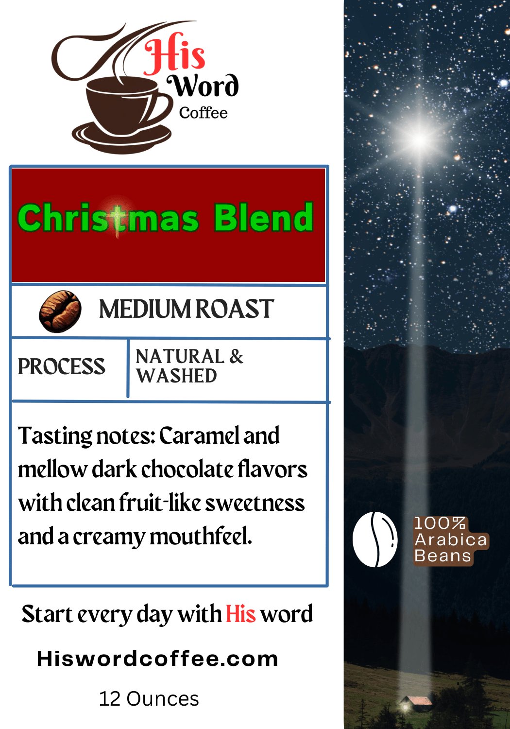 Christmas Blend - His Word Coffee